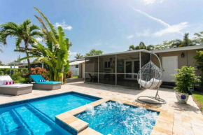 MIAMI Art Villa Heated Saltwater Pool with SPA EV